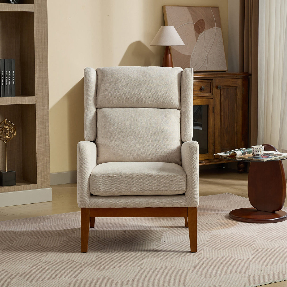 Milstead Wide Modern Accent Chair
