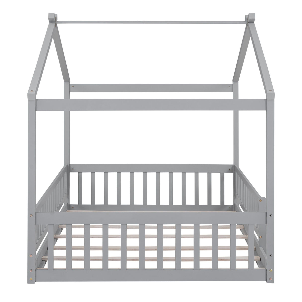 Bed House Bed Frame With Fence