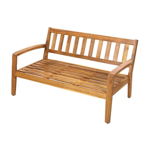 2 Piece Outdoor Conversation Set (Loveseat & Coffee Table With Water-Resistant Cushions)