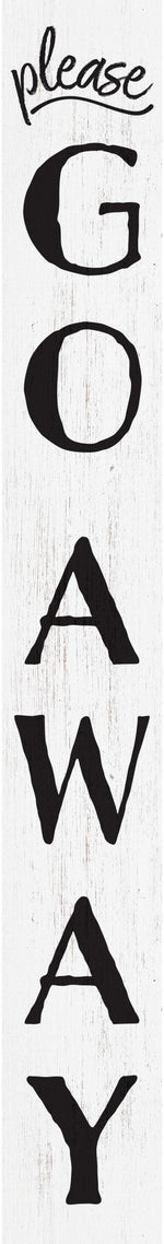 72in Go Away Sign for Porch - Tuesday Morning - Wall Signs