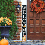 72in "Welcome" Fall Porch Sign - Tuesday Morning - Wall Signs
