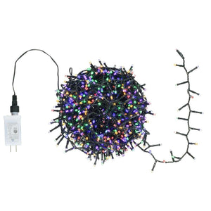 73' Green Wire Snake Lights: Mulit Color Lights