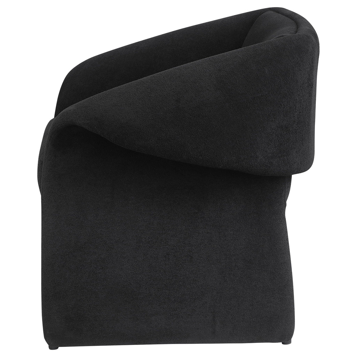 Mcdonald - Upholstered Sloped Arm Accent Chair - Black