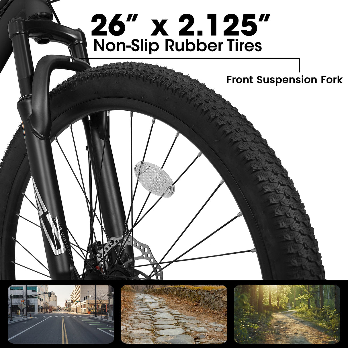 A26207 26 Inch Steel Frame Mountain Bike