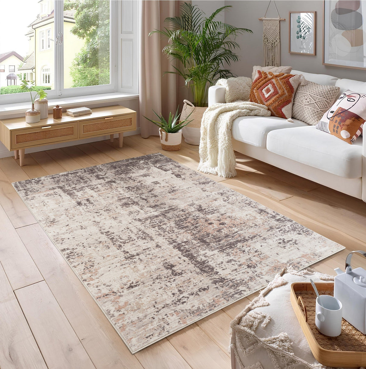 Jewel Abstract Area Rug