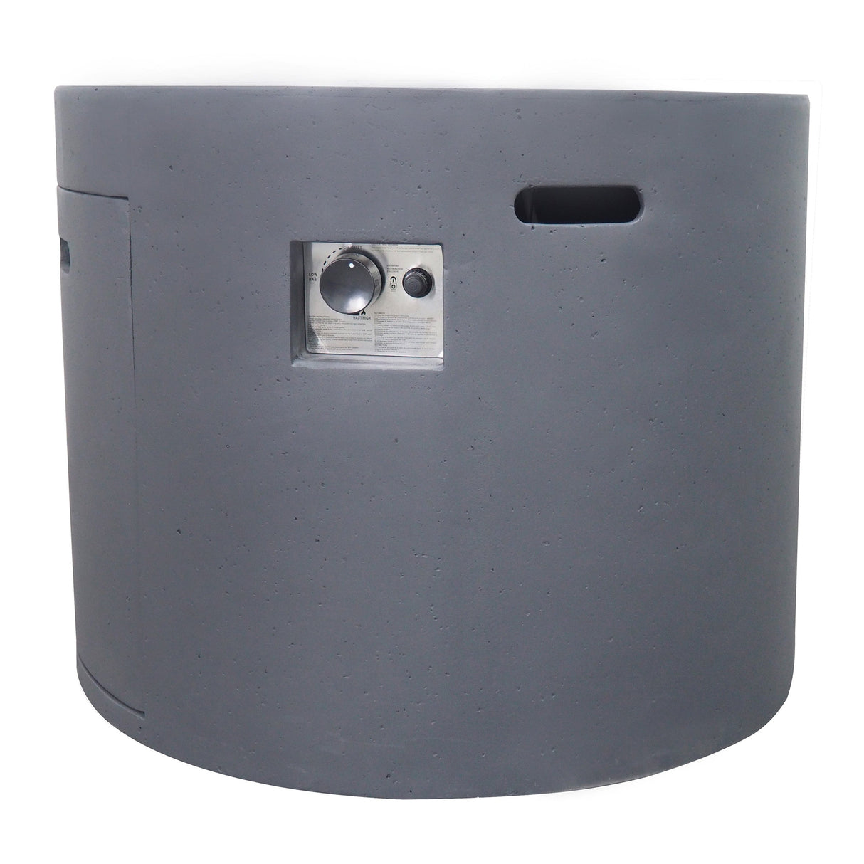 Contemporary 31' Round MGO Fire Pit with 40,000 BTU