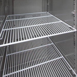 54" Commercial Refrigerator 49 Cu.Ft Stainless Steel 2 Door Reach-In Fridge