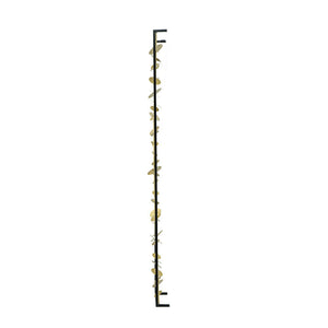 Metal Decorative Wall Art With Frame, Wall Decor For Living Room (Set of 3) - Gold