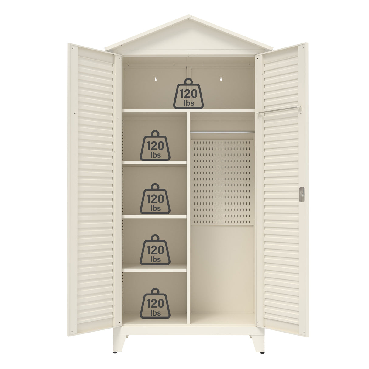 Spire79.1'' Tall Metal Tool Storage Cabinet
