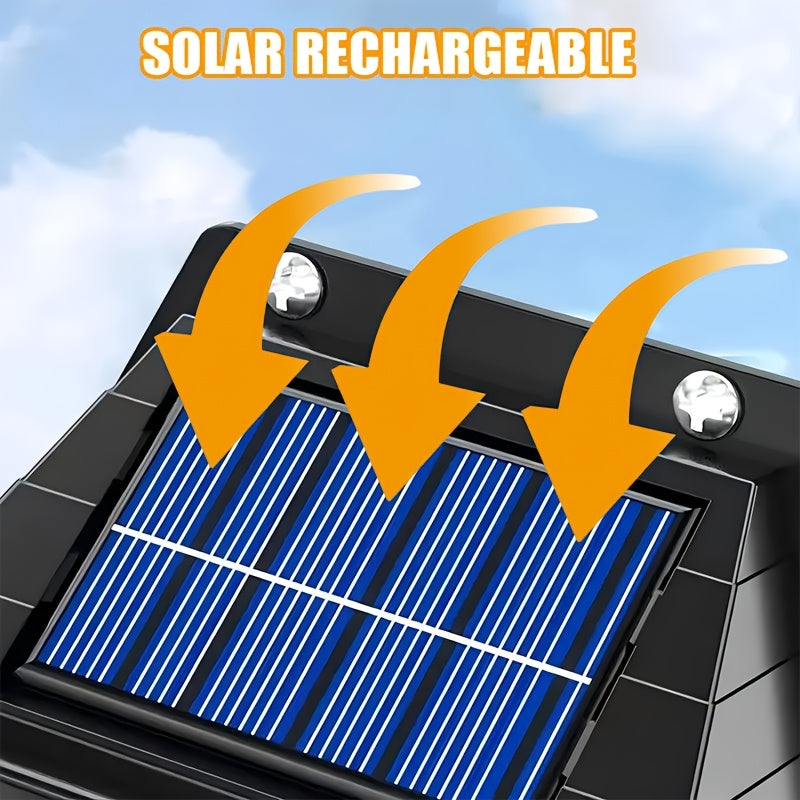 Solar Wall Lights Outdoor – Motion Sensor Dusk to Dawn LED for Yard, Door, Garden