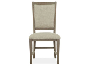 Paxton Place - Step Upholstered Side Chair (Set of 2) - Dovetail Gray