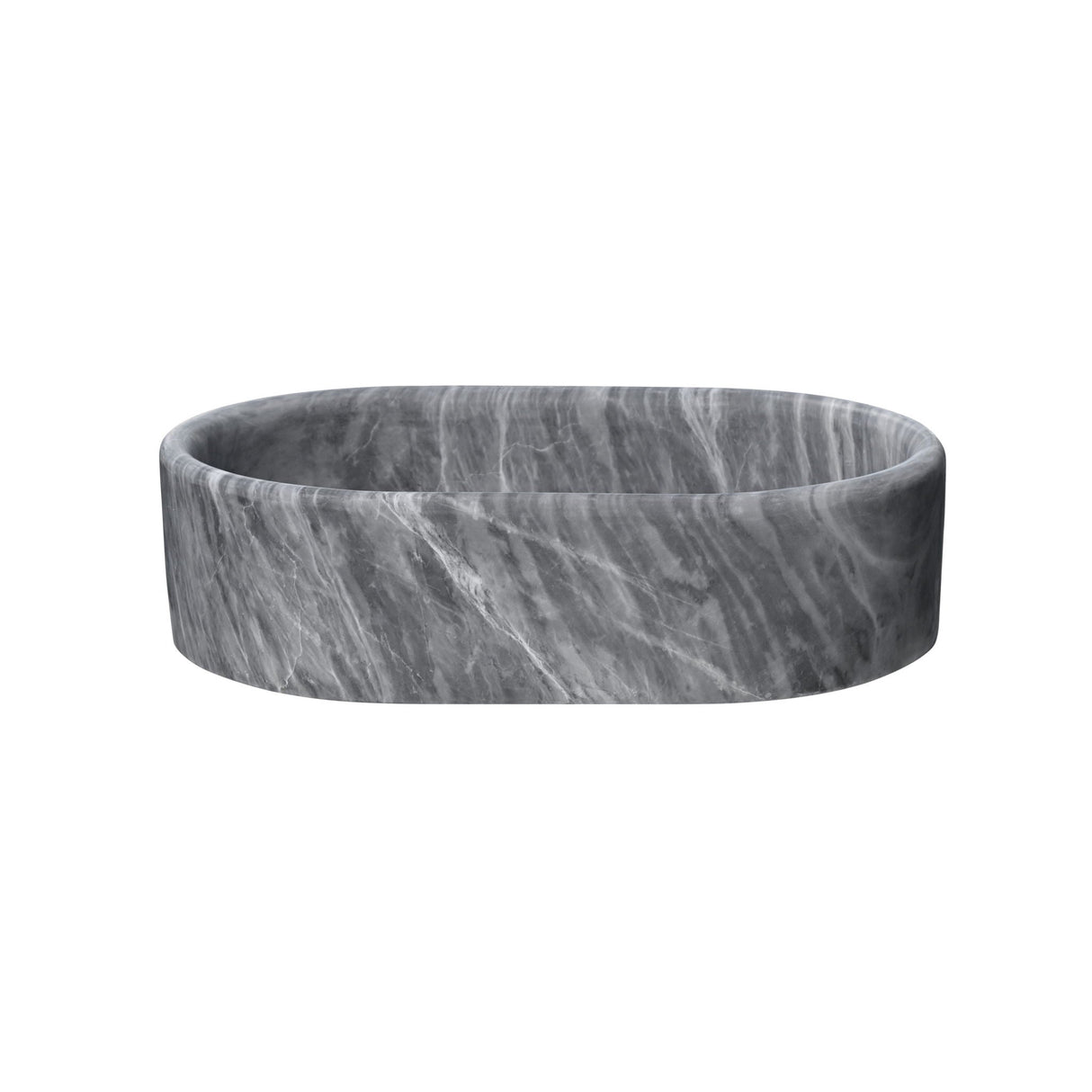 Bathroom Vessel Sink, Semi Polished Surface