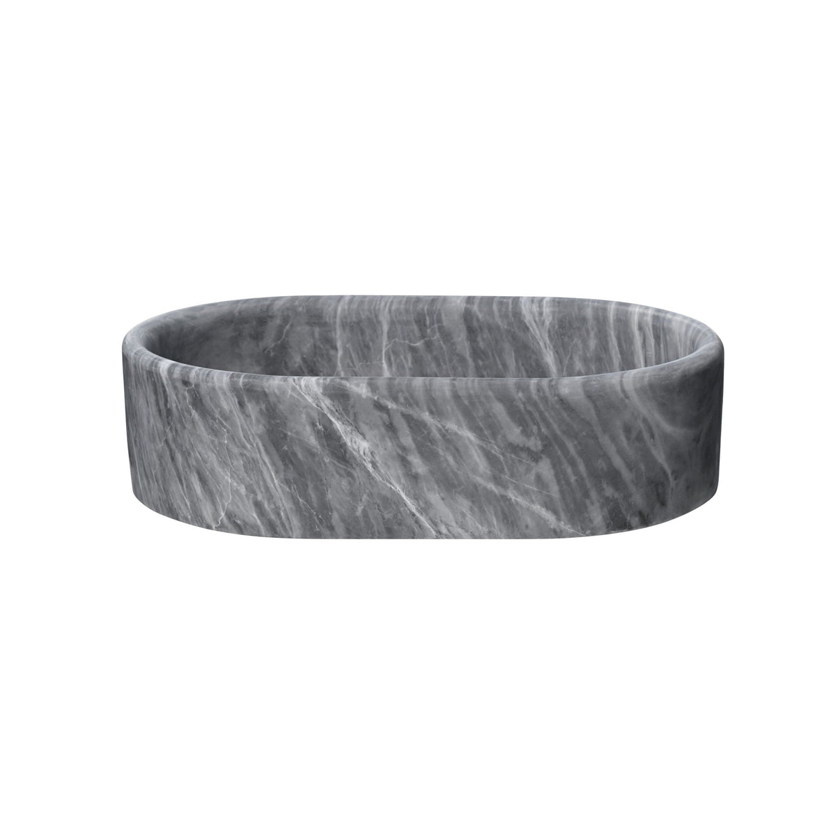 Bathroom Vessel Sink, Semi Polished Surface
