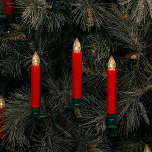 LED Clip on Taper Candle with Remote (Set - 24)