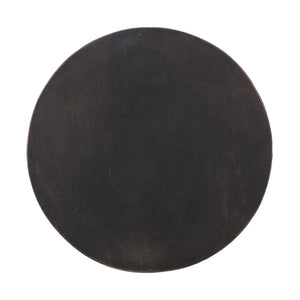Outdoor End Table With Cutout Handle - Copper