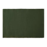 DII Ribbed 13x19" Placemat Set/6, Dark Green