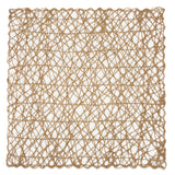 DII Woven Paper 15" Round Placemat Set/6, Taupe