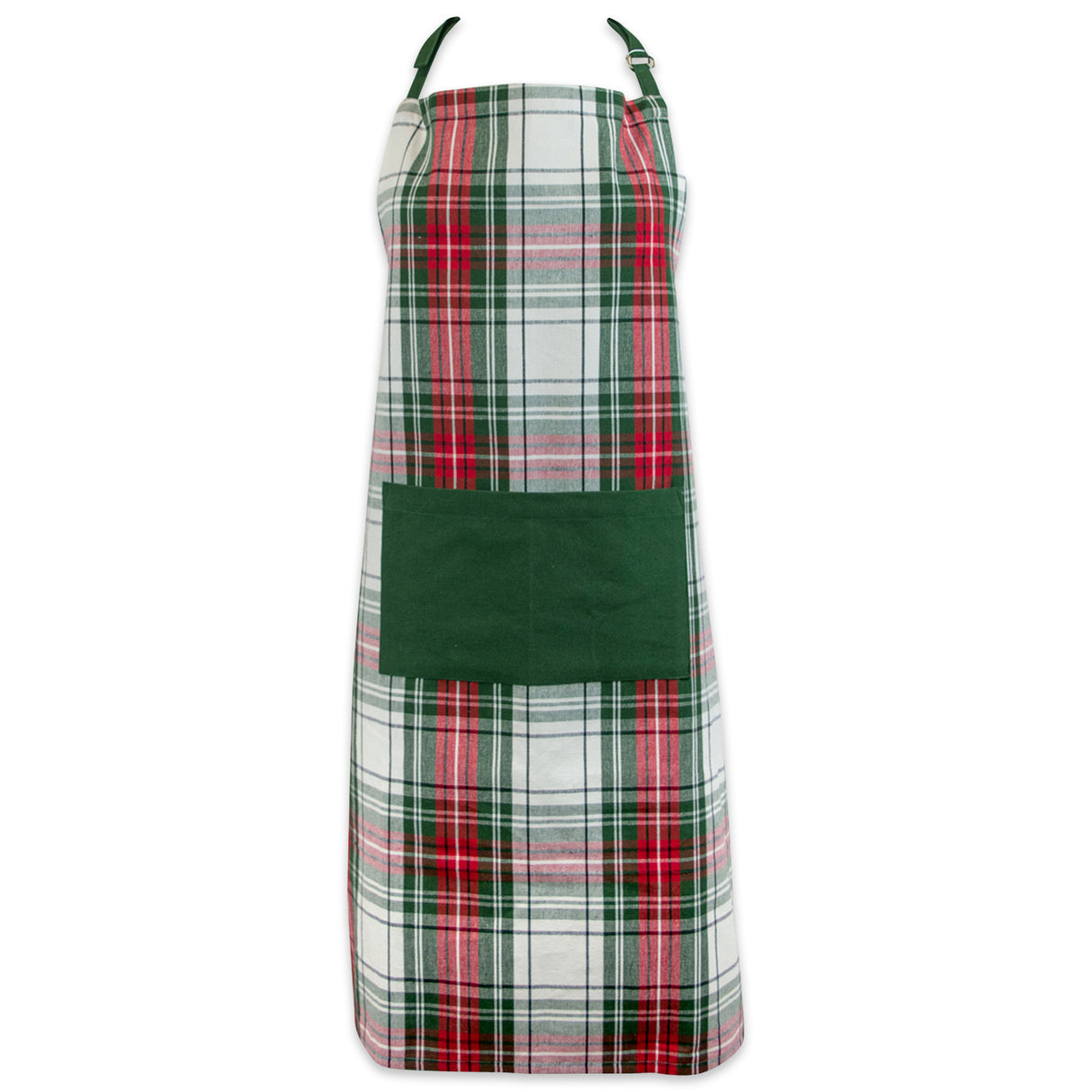 DII Holiday Chef Apron, Christmas Plaid