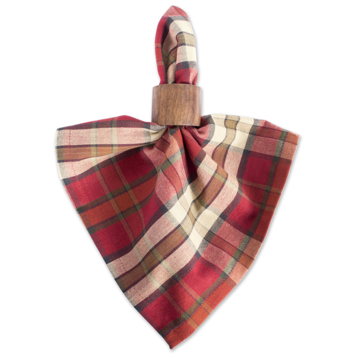 DII Campfire Plaid Napkin Set/6