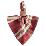 DII Campfire Plaid Napkin Set/6