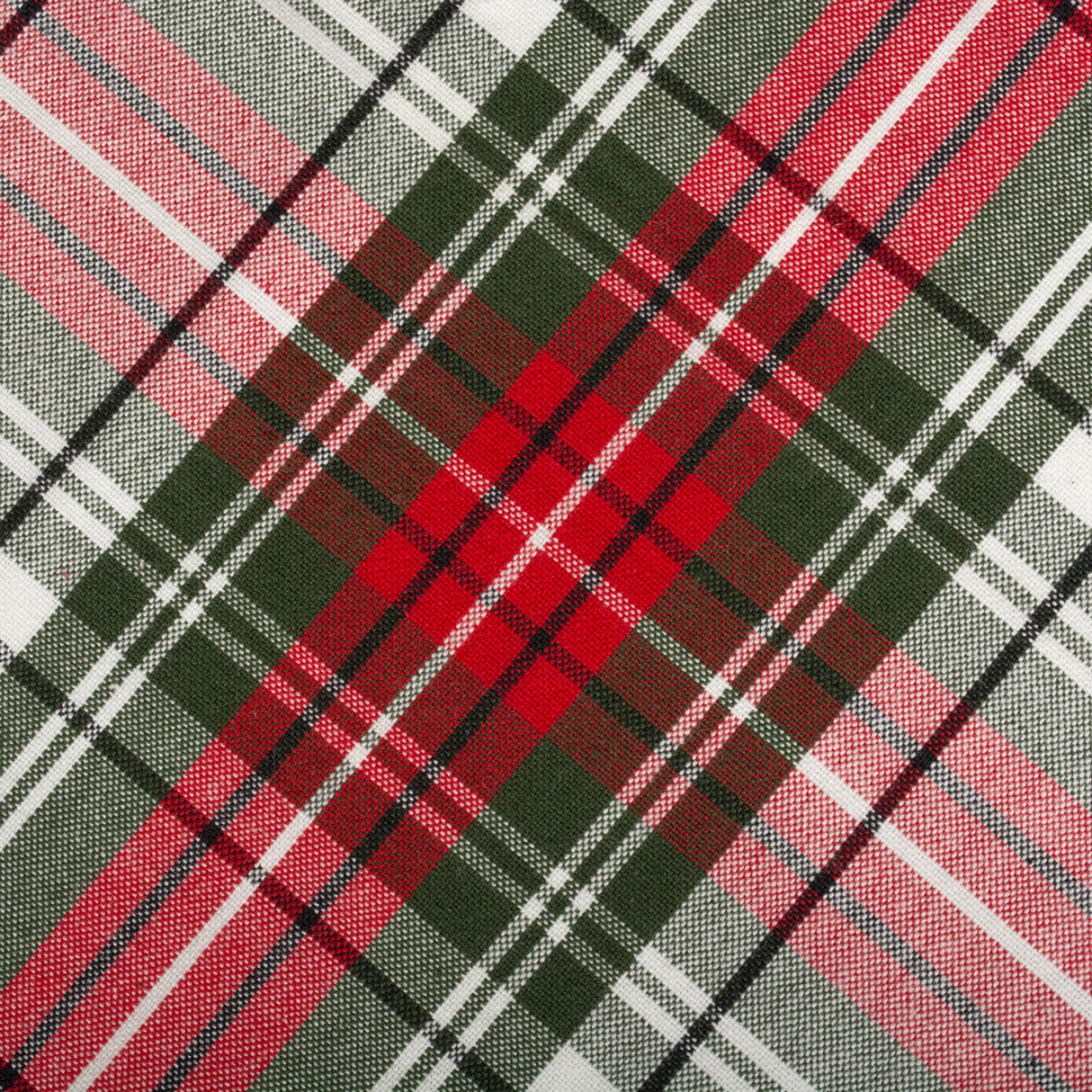 DII Christmas Plaid Tablecloth 60X104