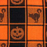 DII Halloween Woven Check Tablecloth 60X84