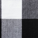 DII Buffalo Check Table Runner, 14x108", Black & White