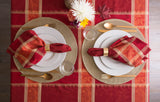 DII Autumn Harvest Jacquard Napkin Set/6, Wheat