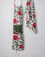 DII Holiday Chef Apron, Woodland Christmas