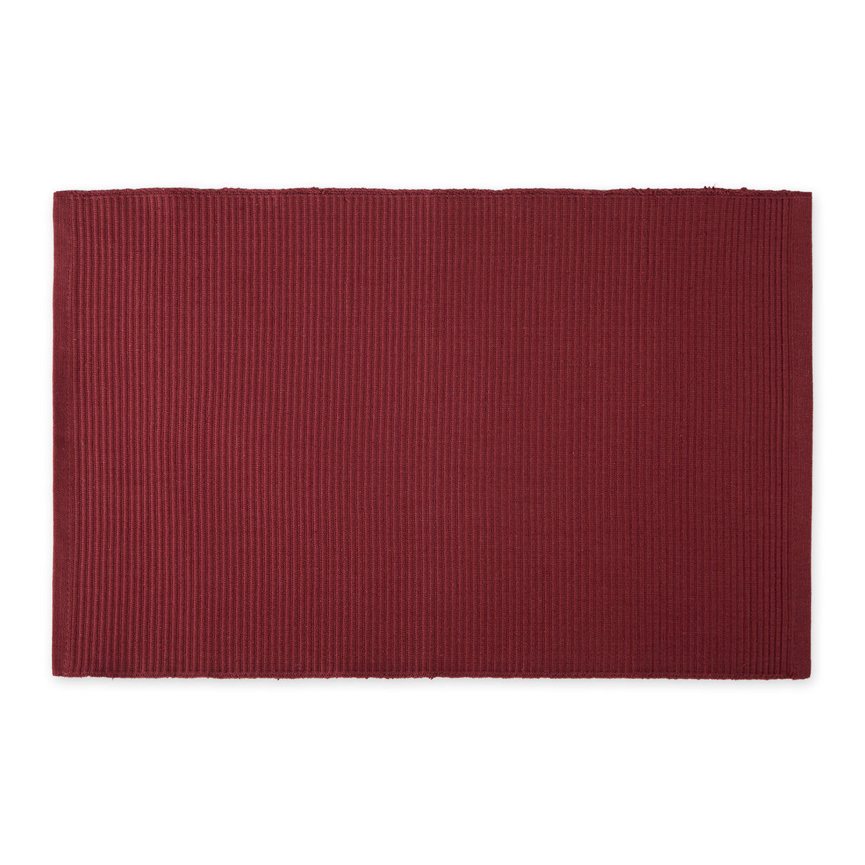 DII Ribbed 13x19" Placemat Set/6, Wine