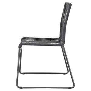 Jerome - Stackable Side Chair (Set of 2) - Charcoal