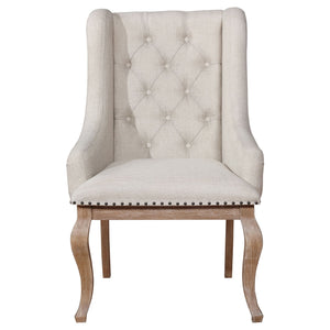 Fremont - Upholstered Dining With Button Tufted (Set of 2) - Brown