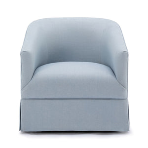 Earl - Skirted Swivel Chair