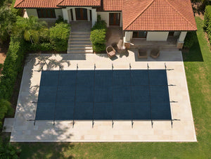 Swimming Pool Safety Cover, Fits 20x40ft Rectangular Pools