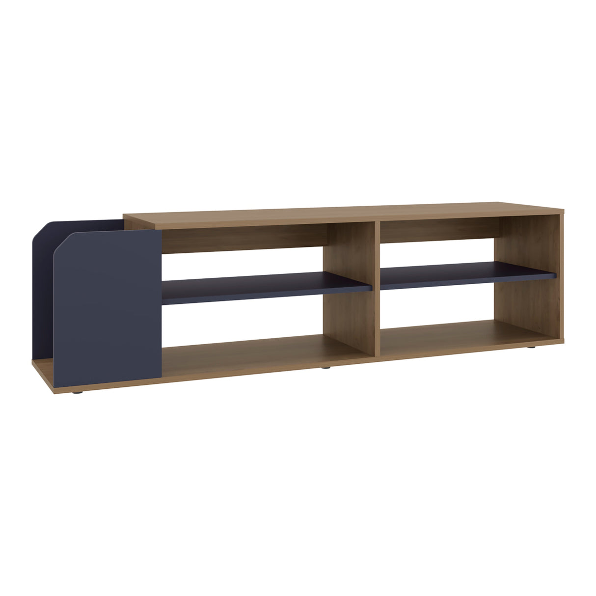 Solene TV Stand with Open Shelves