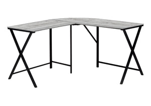 Computer Desk, Home Office, Corner, L Shape, Laptop, Contemporary / Modern