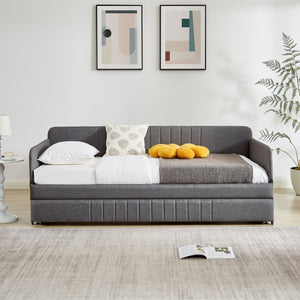 Daybed, Sofa Bed with Trundle Twin Size