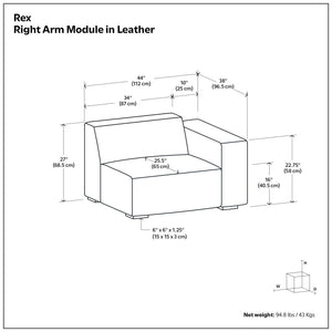 Rex - Sofa Module