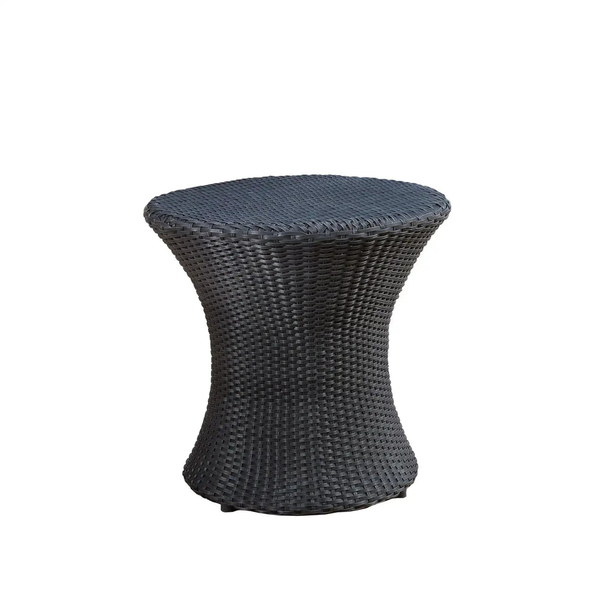 Thrive - Hourglass Rattan Table With No Glass Top