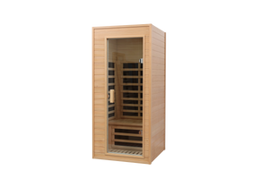 Hemlock One-person far infrared roof embedded indoor sauna room (Left & Right)