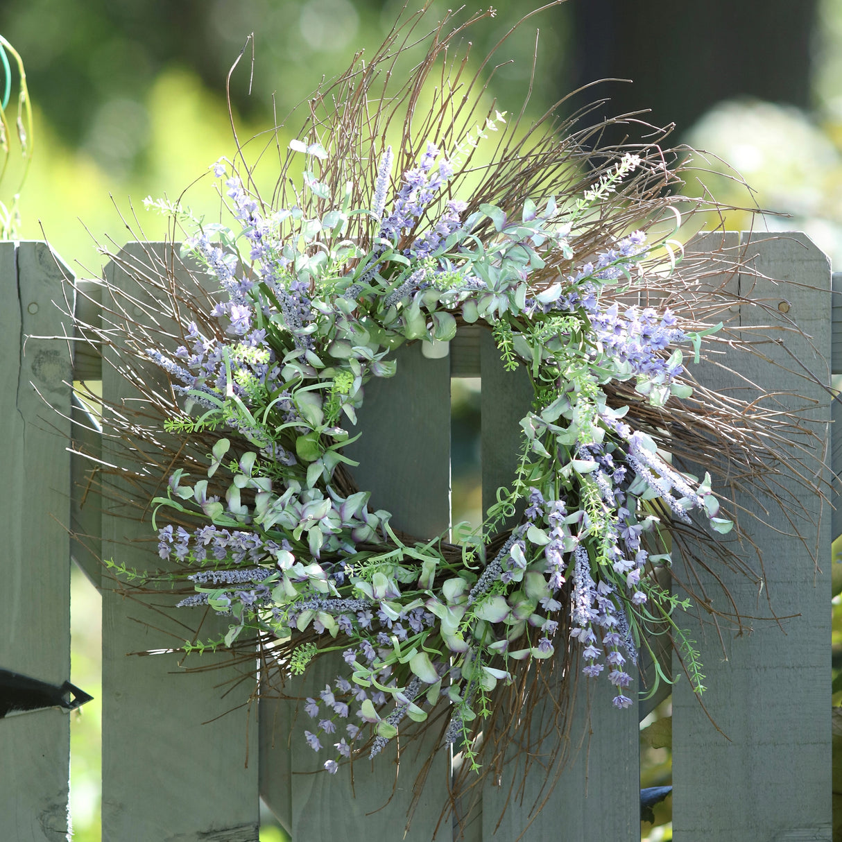 Mixed floral wreath 30.5"d