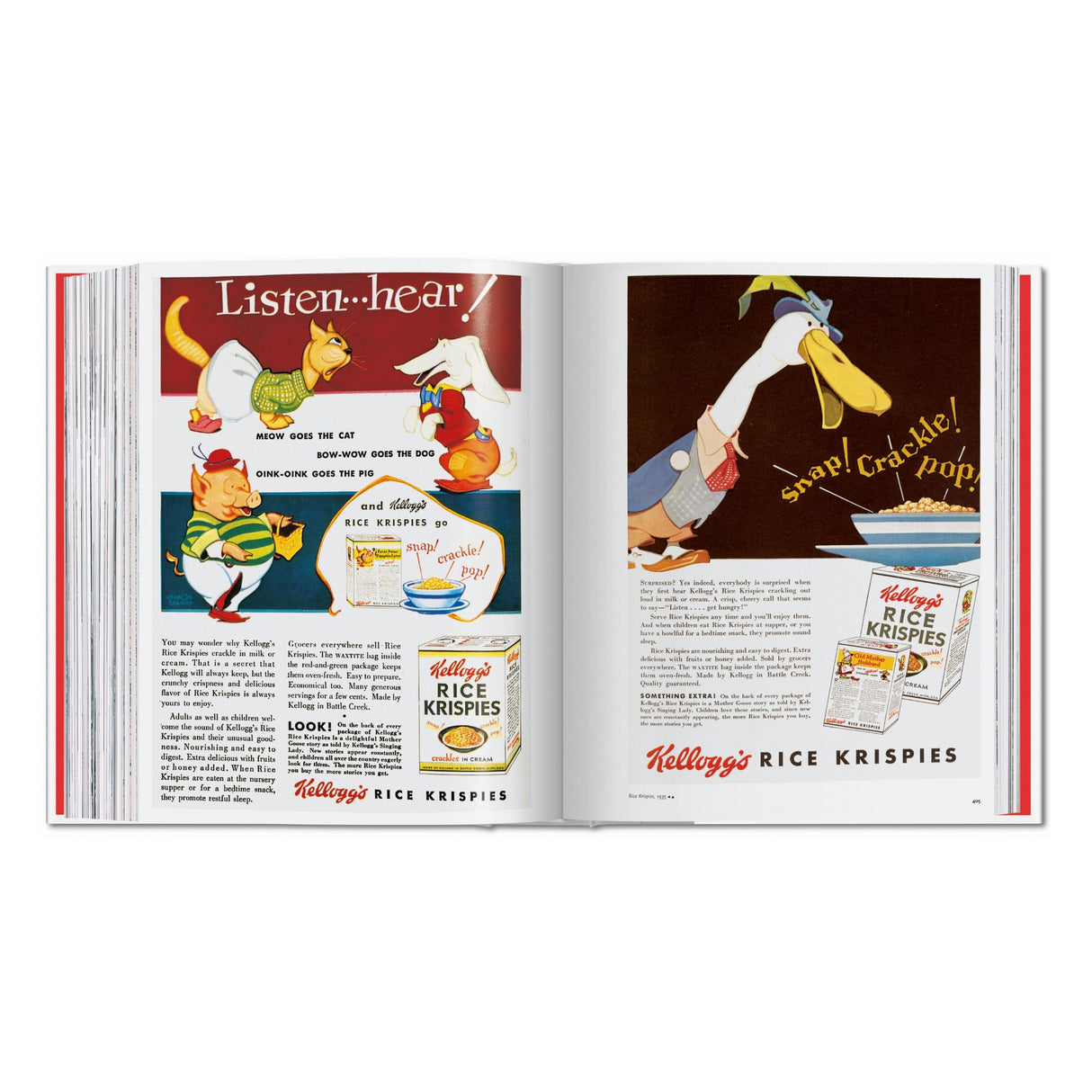 All-American Ads of the 30s (German, French, English)