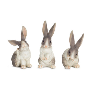 Long Ear Rabbit Figurine (Set of 6)