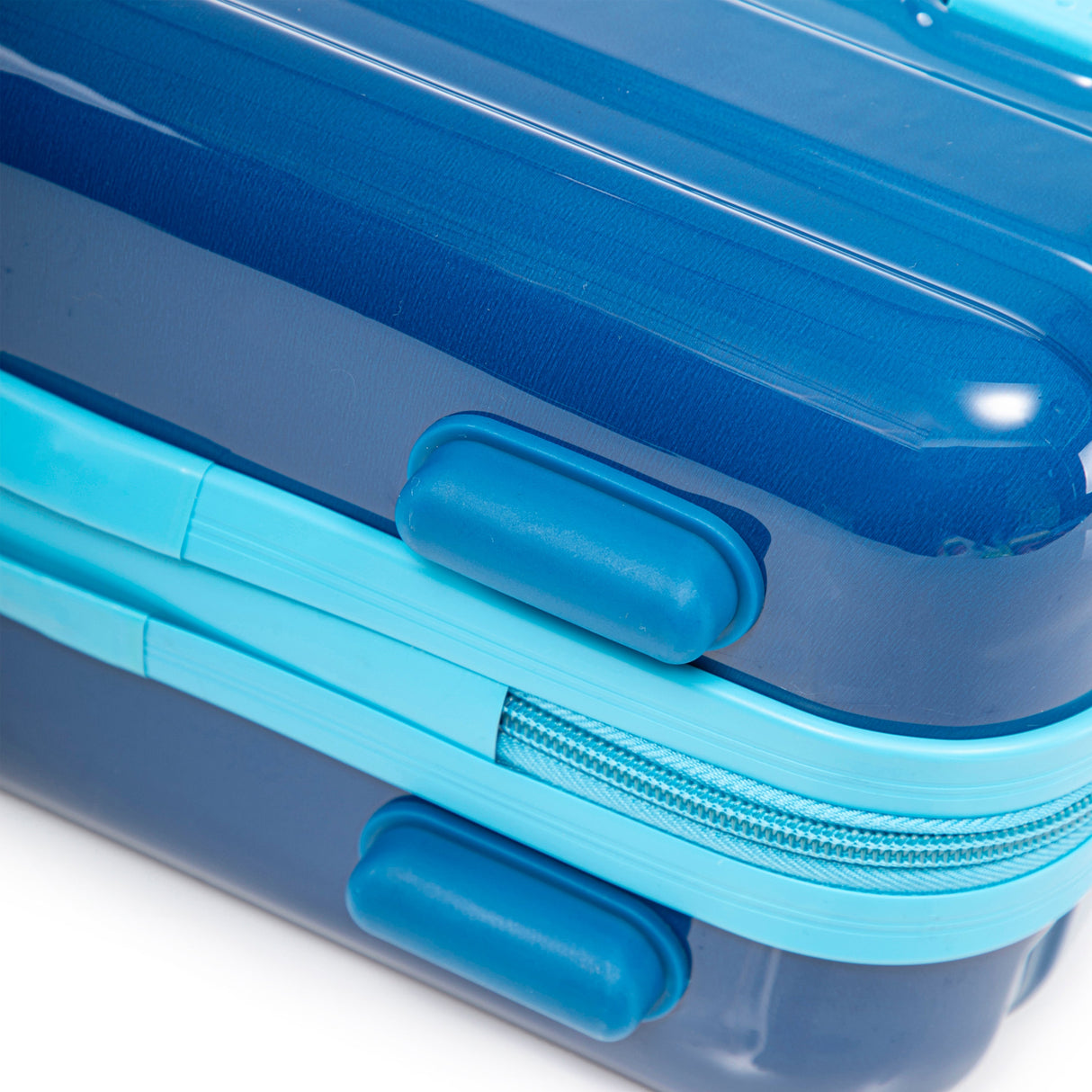 14'/20' 2 pcs/set PC Spinner Wheel Luggage with Gradient Color and Lock