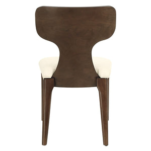 Koen - Side Chair (Set of 2) - Beige / Brown Oak