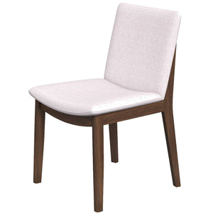 Laura - Mid-Century Modern Solid Wood Dining Chair (Set of 2)