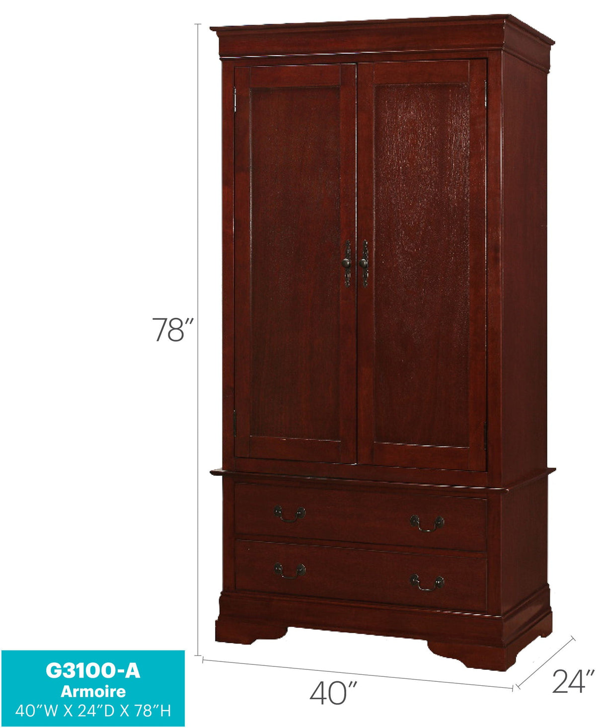 Elegant Traditional Armoire