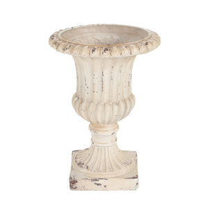 MGO Garden Urn, Antique White, 19.25'' H