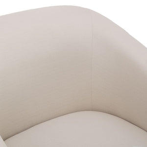 Earl - Skirted Swivel Chair