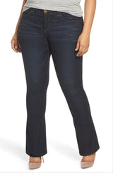 Wit & Wisdom Bootcut Jeans, Indigo, Size 24W